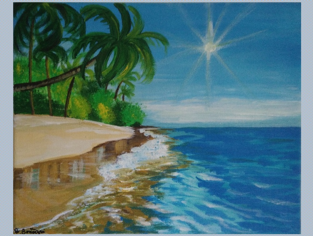 Quadro colori acrilici