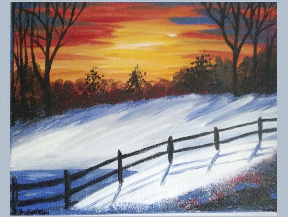 Quadro colori acrilici