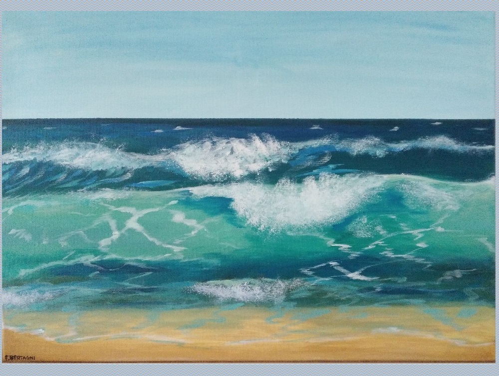 Quadro colori acrilici